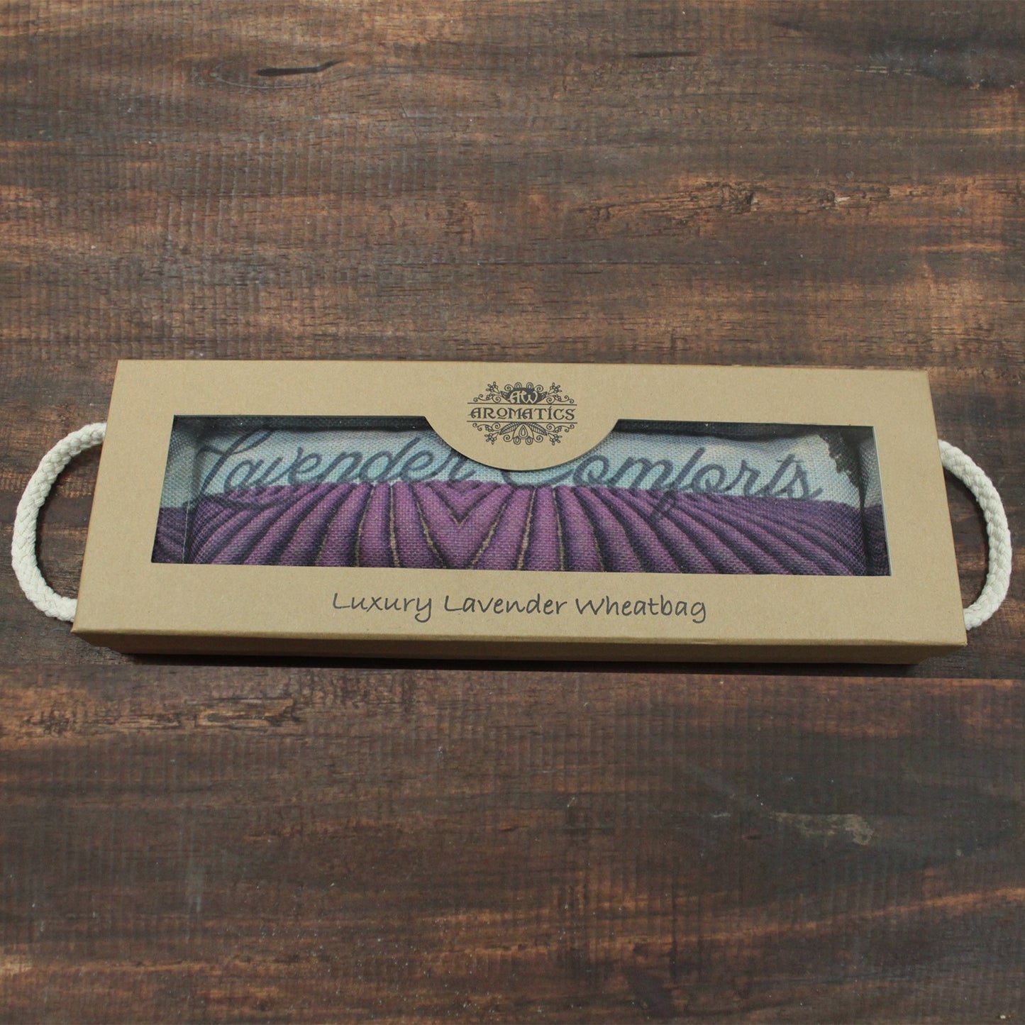 Luxury Lavender Wheat Bag in Gift Box - Lavender Comforts