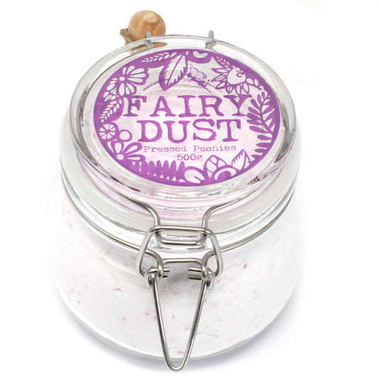 Fairy Dust Bath Salts 500g - Pressed Peonies