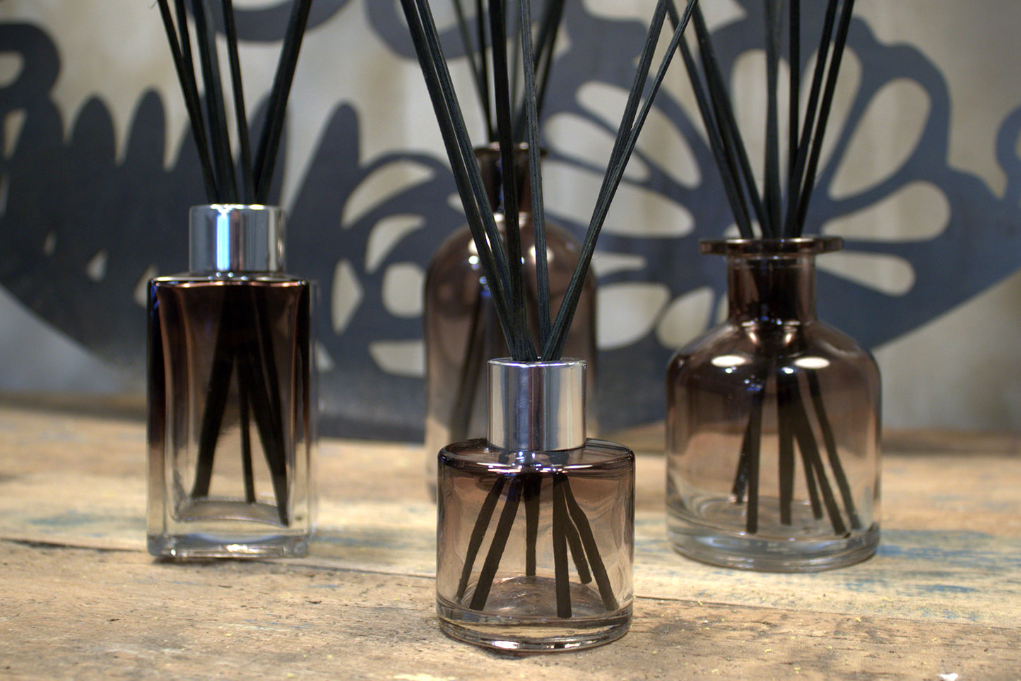 50 ml Round Reed Diffuser bottle - Charcoal