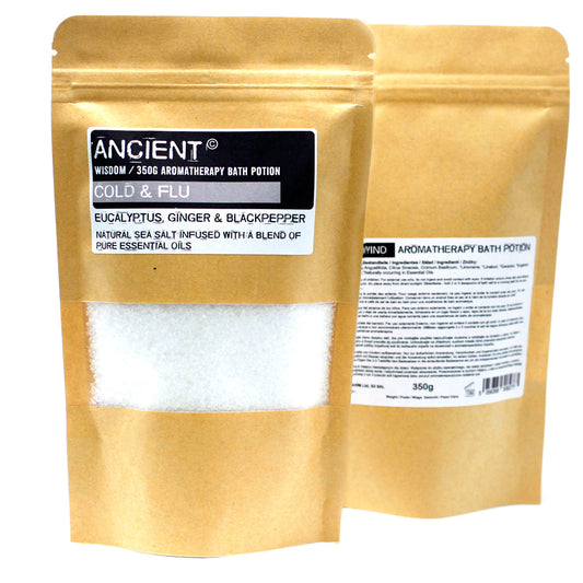 Aromatherapy Bath Potion - Colds & Flu (350g)