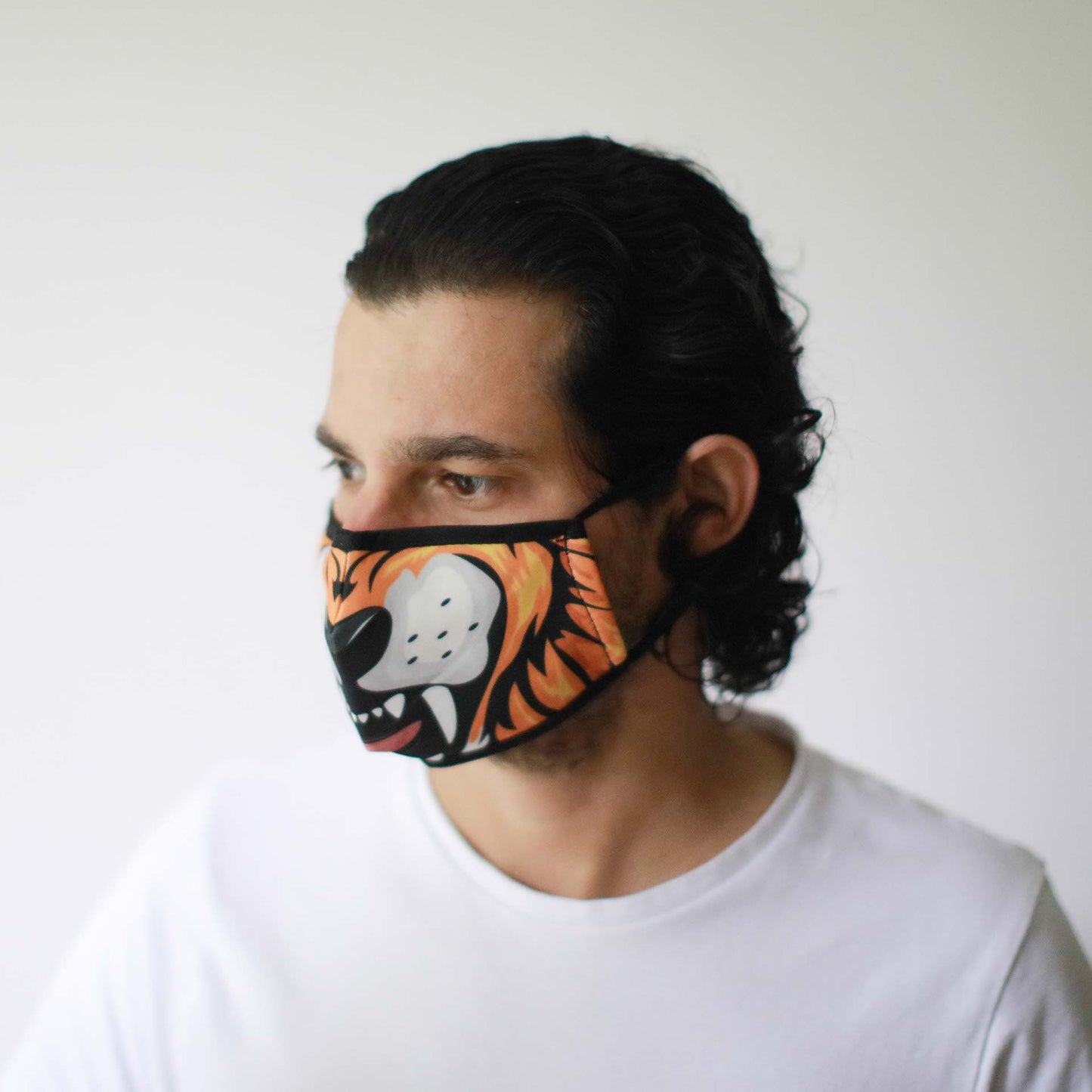 Reusable Fashion Face Covering - Tiger (Children)