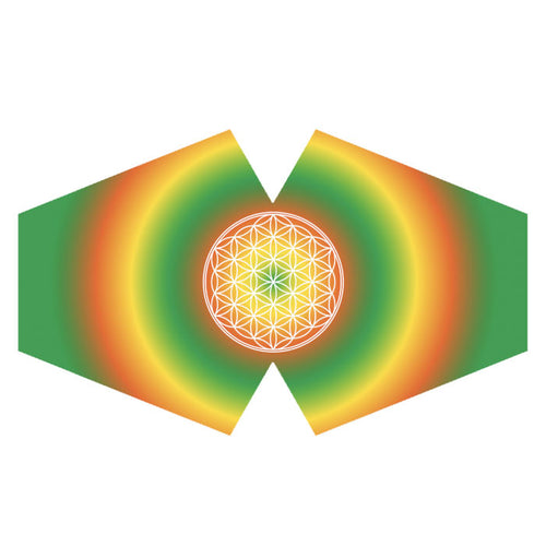 Reusable Fashion Face Covering - Flower of Life (Adult)