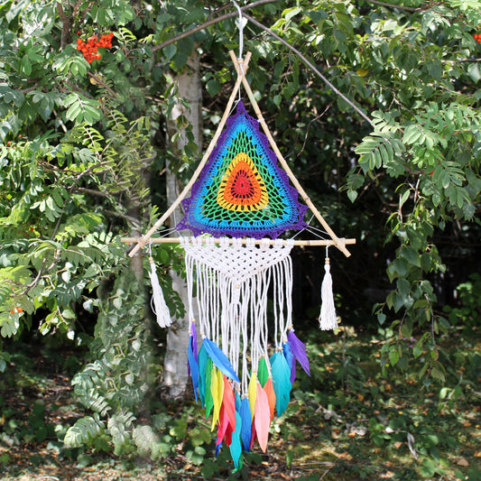 Bali Dreamcatchers - Large Multi Pyramid