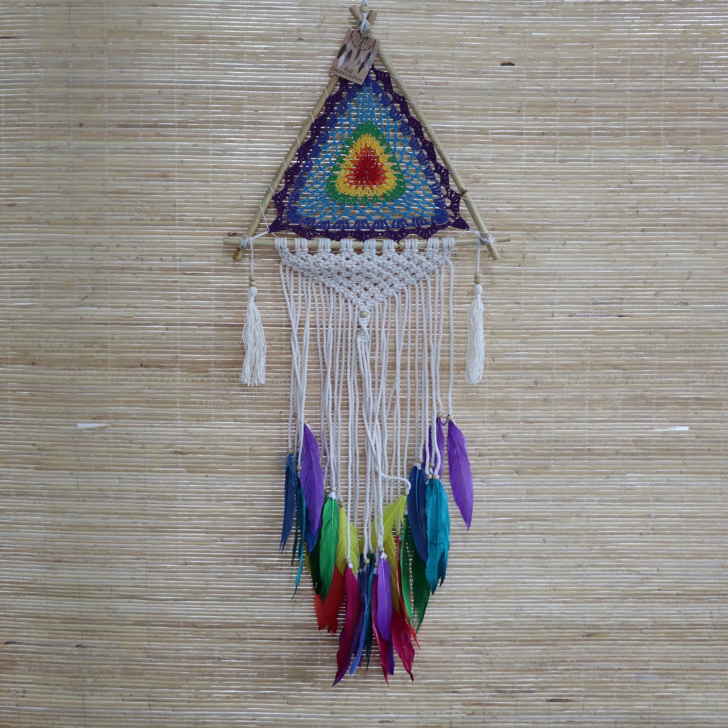 Bali Dreamcatchers - Med Multi Pyramid