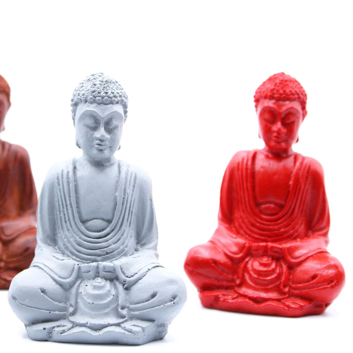 Matt Mini Buddha - 6 Pack (Assorted Colours)