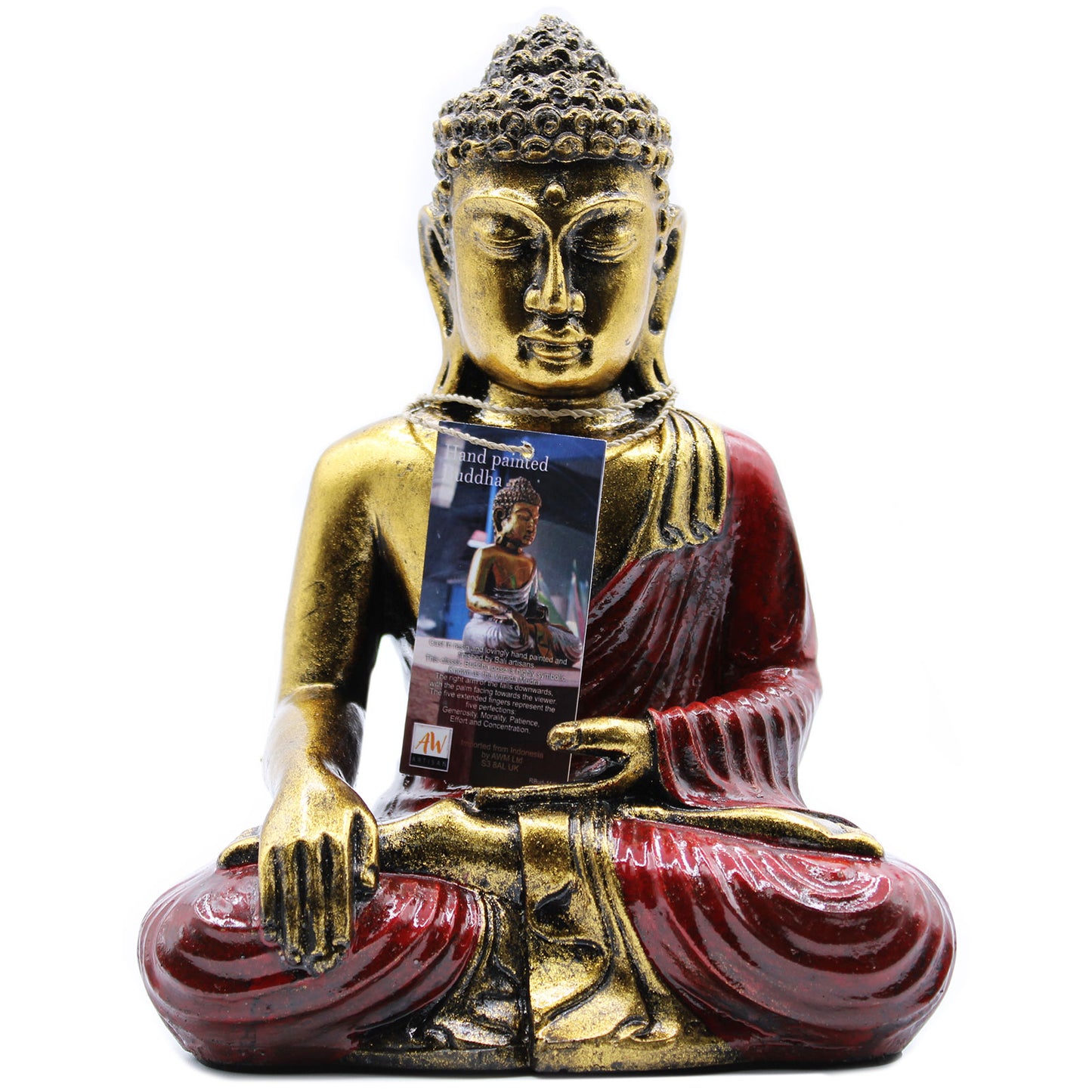 Red & Gold Buddha - Large