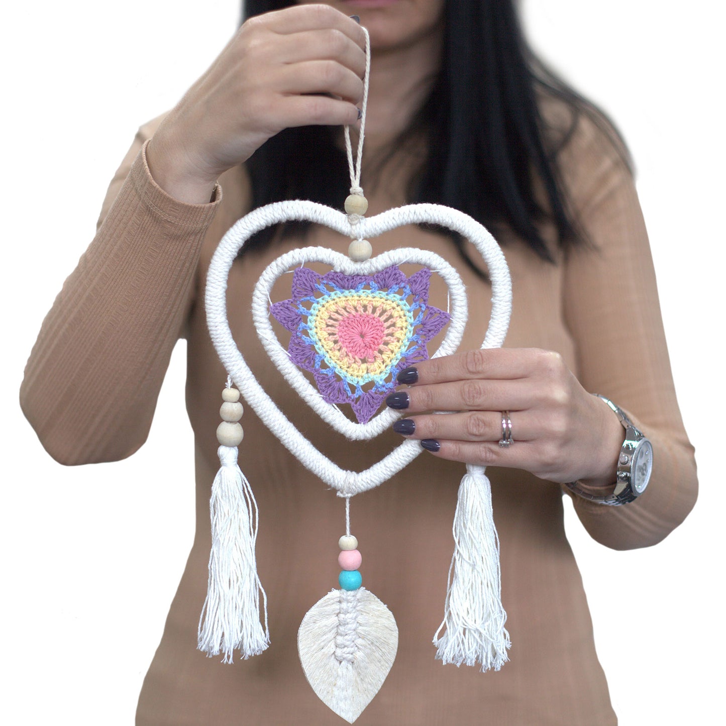 Dream Catcher - Medium Multy Heart in Heart