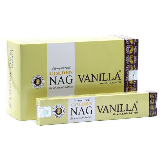 Golden Vanilla Incense Sticks