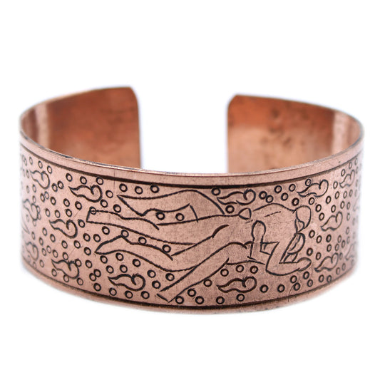 Copper Tibetan Bracelet - Kamasutra