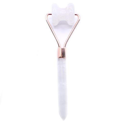 Gemstone Jawline Roller - Clear Quartz