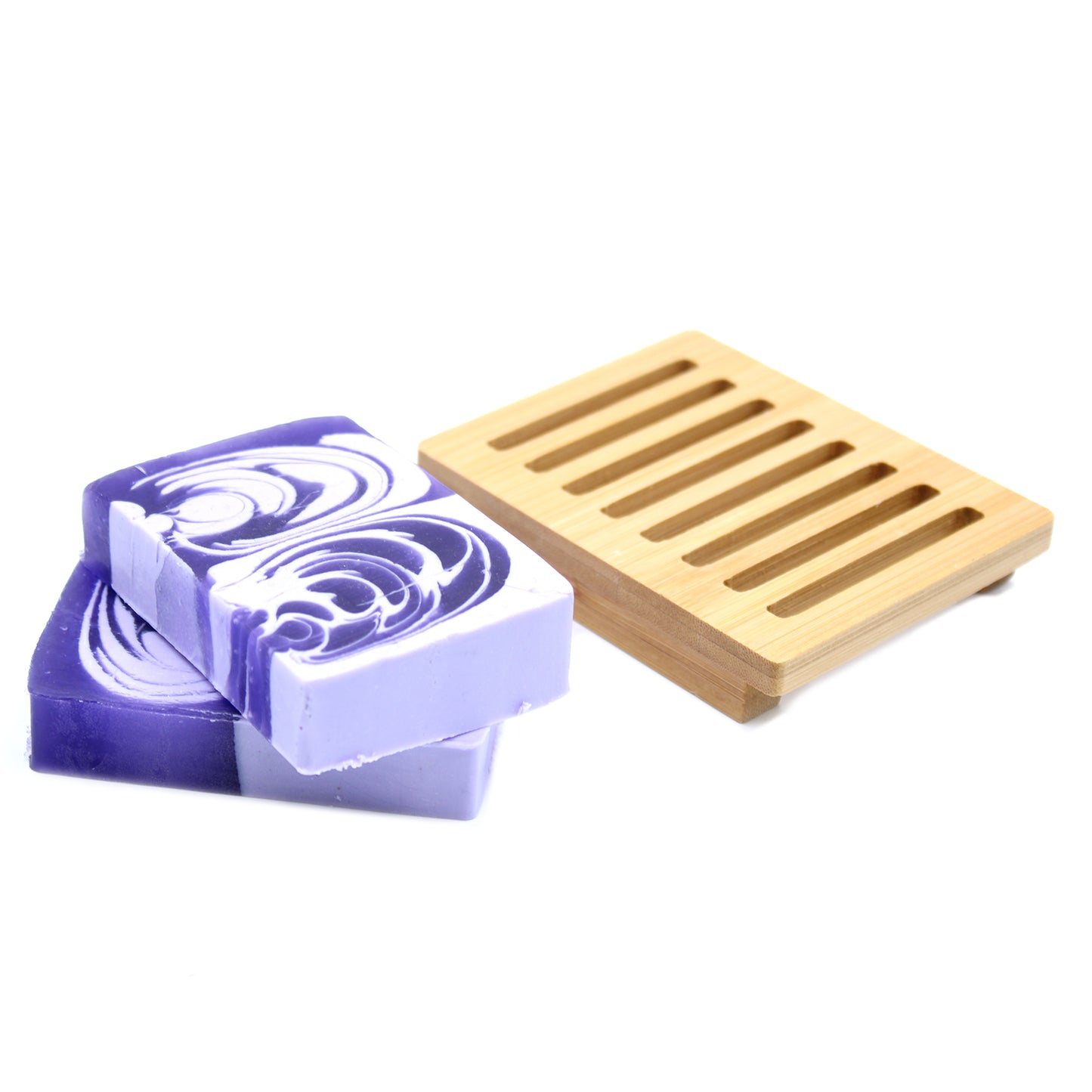 Hand-crafted Soap - Lilac - Slice 115g approx