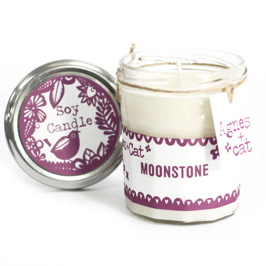 Jam Jar Candle - Moonstone