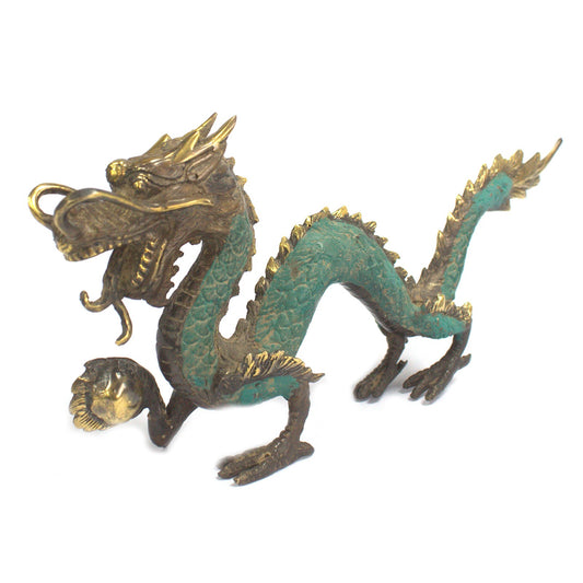 Fengshui - Med Dragon with Ball - 27cm