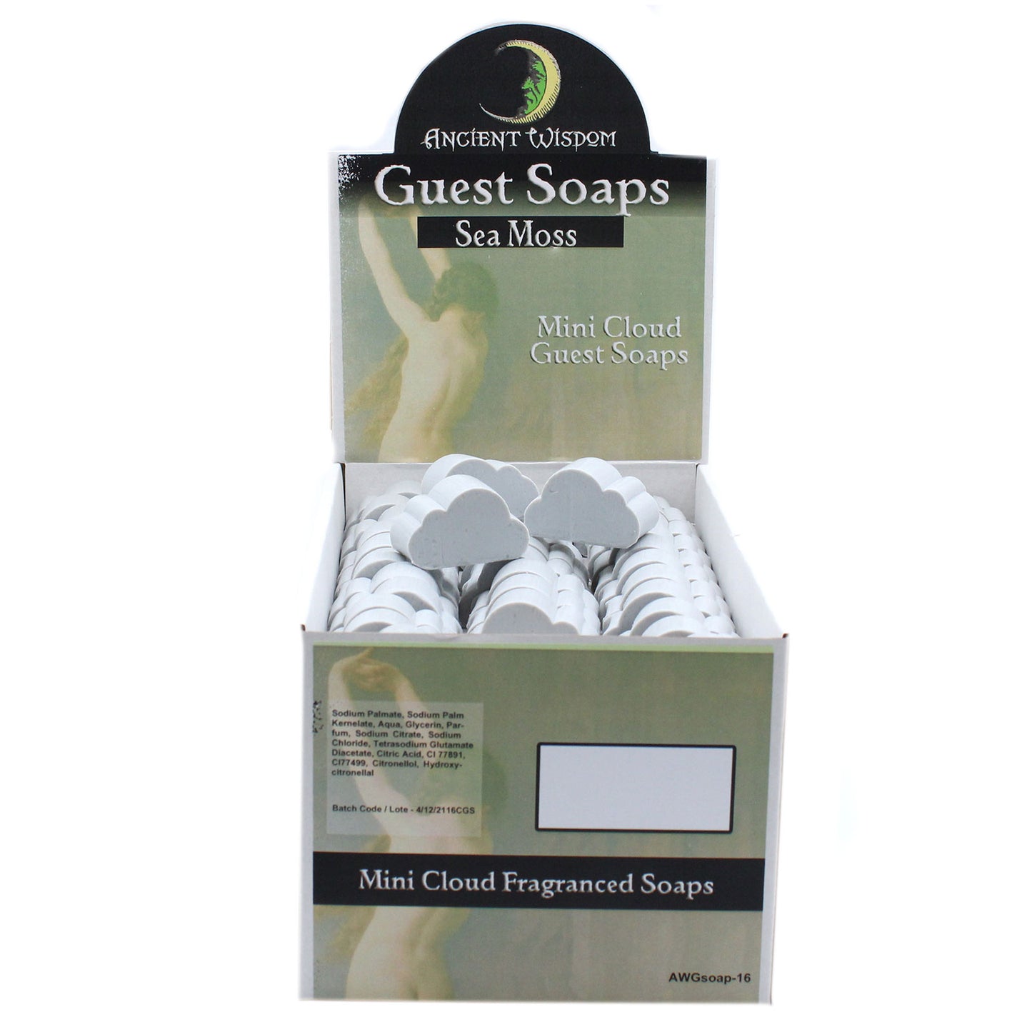 Grey Cloud Guest Soap - Sea Moss (10 Pack)