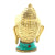 Brass Buddha Figure - Lrg Head - 11.5 cm