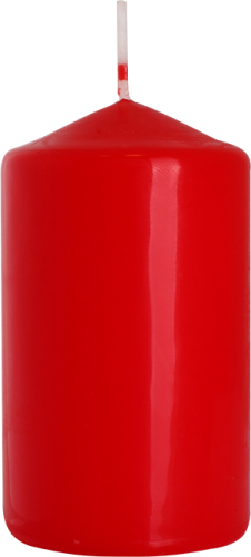 Pillar Candle 60x100mm - Red (6 Pack)