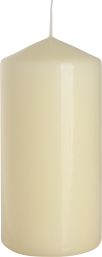 Pillar Candle 60x120mm - Ivory (6 Pack)