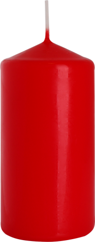 Pillar Candle 60x120mm - Red (6 Pack)