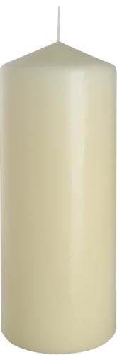 Pillar Candle 80x200mm - Ivory (6 Pack)