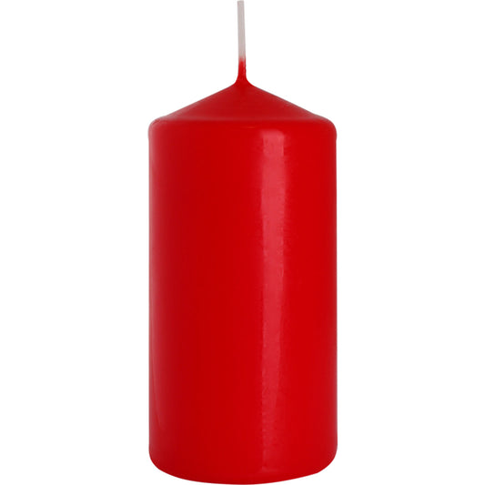 Single Pillar Candle 60x120mm - Red