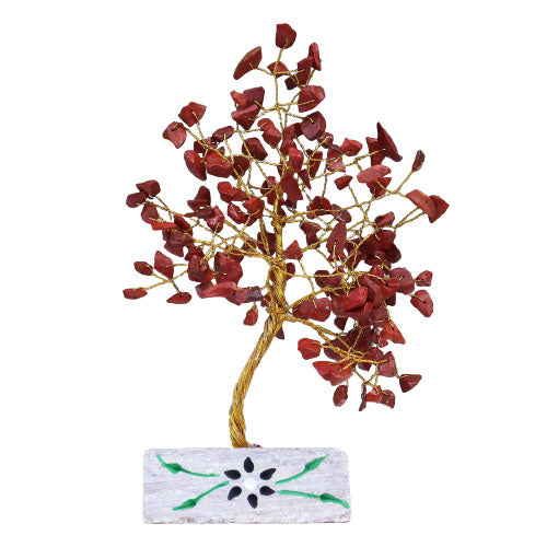 Red Jasper Gemstone Tree - 160 Stones