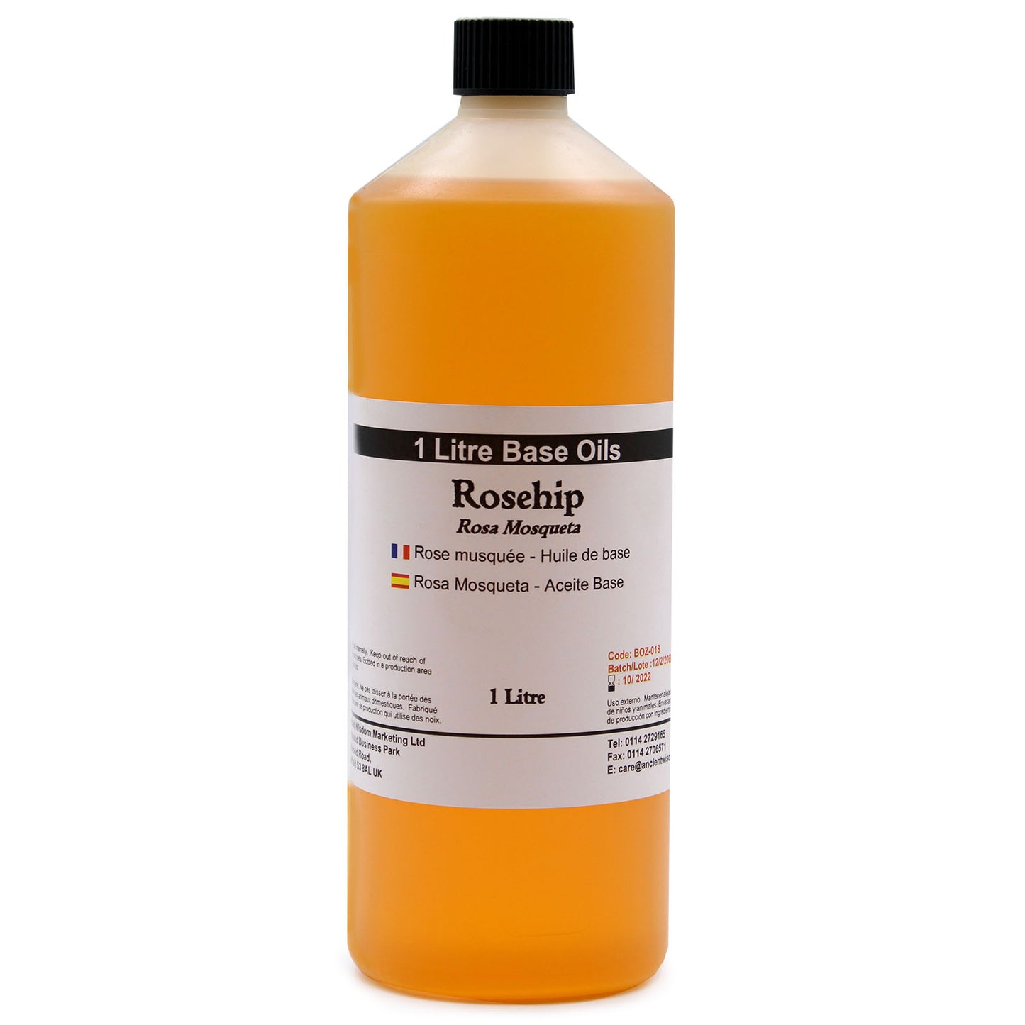 Rosehip Oil - 1 Litre