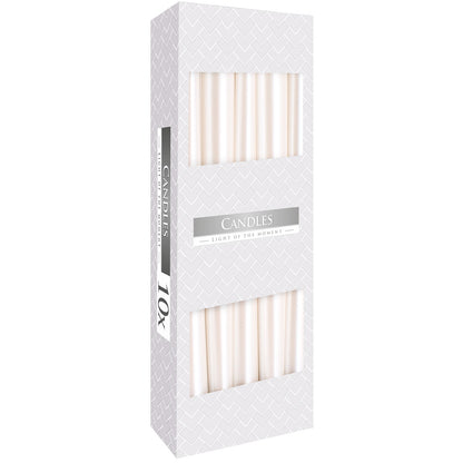 Taper Candle - Pearl (10 Pack)