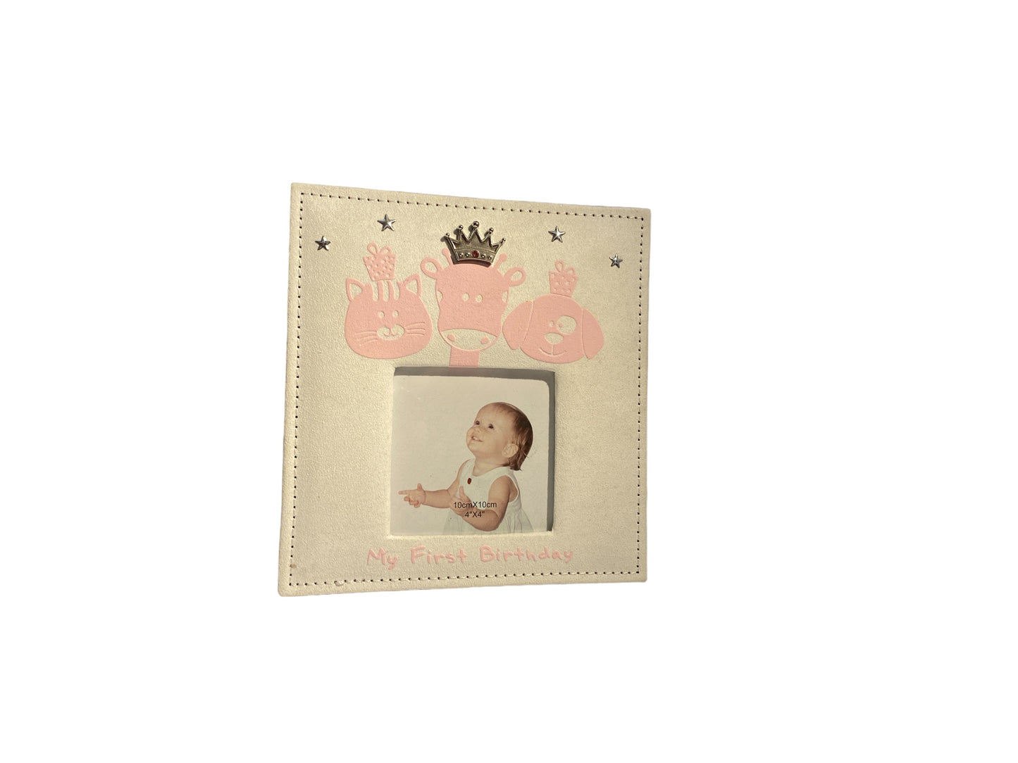 First Birthday Keepsake Frame (Pink)