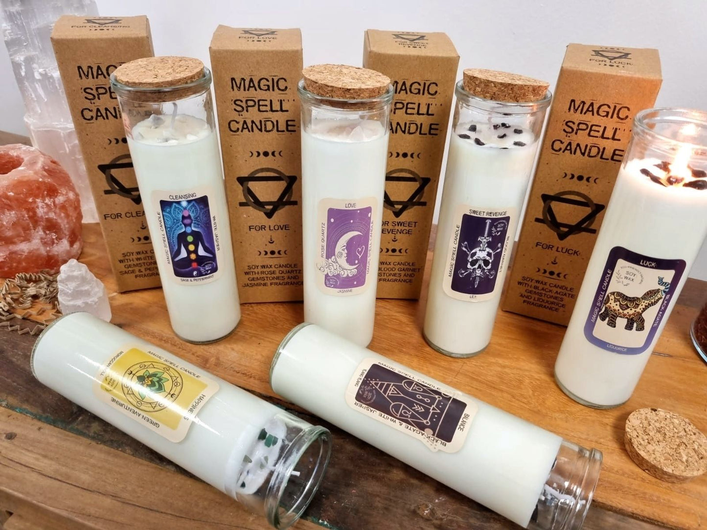 Manifestation Magic Spell Candle - Luck