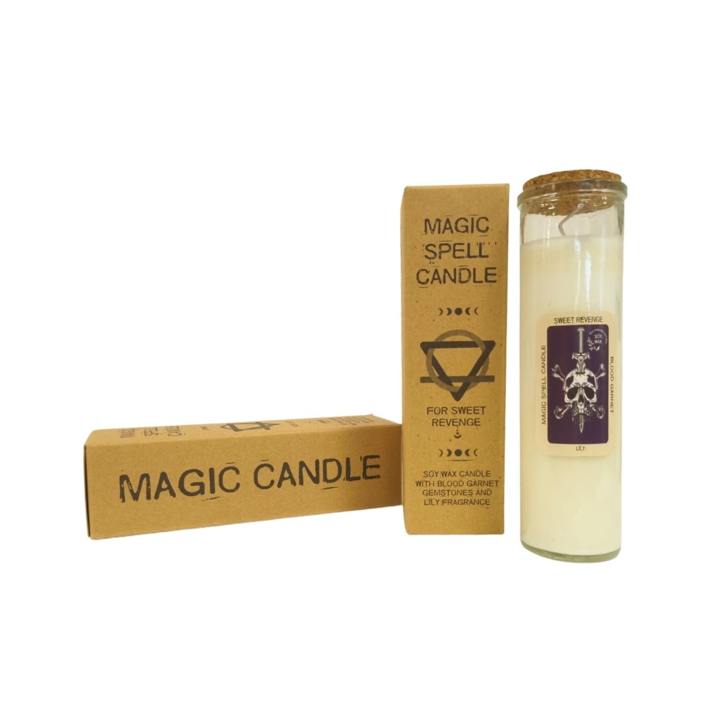 Manifestation Magic Spell Candle - Sweet Revenge