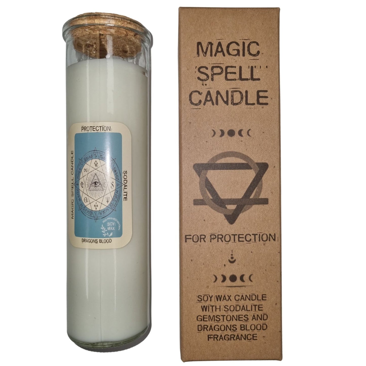 Manifestation Magic Spell Candle - Protection