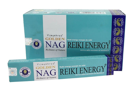 Golden Nag - Reiki Energy Incense Sticks