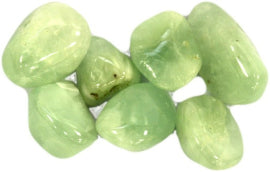 Pack of 24 L Tumble Stones - Prehnite L (A grade)