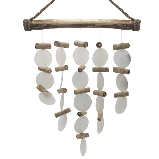 Pearl Driftwood Windchime