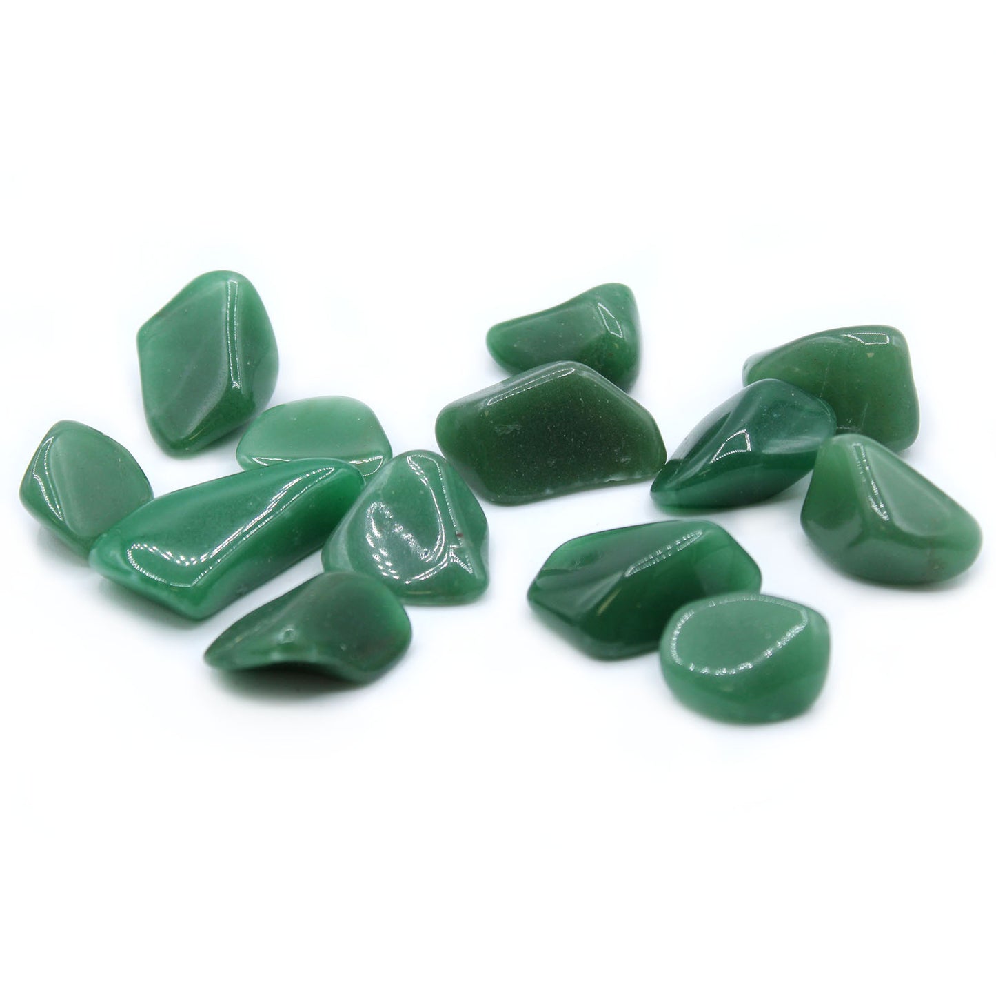 Pack of 24 L Tumble Stones - Quartz Green L