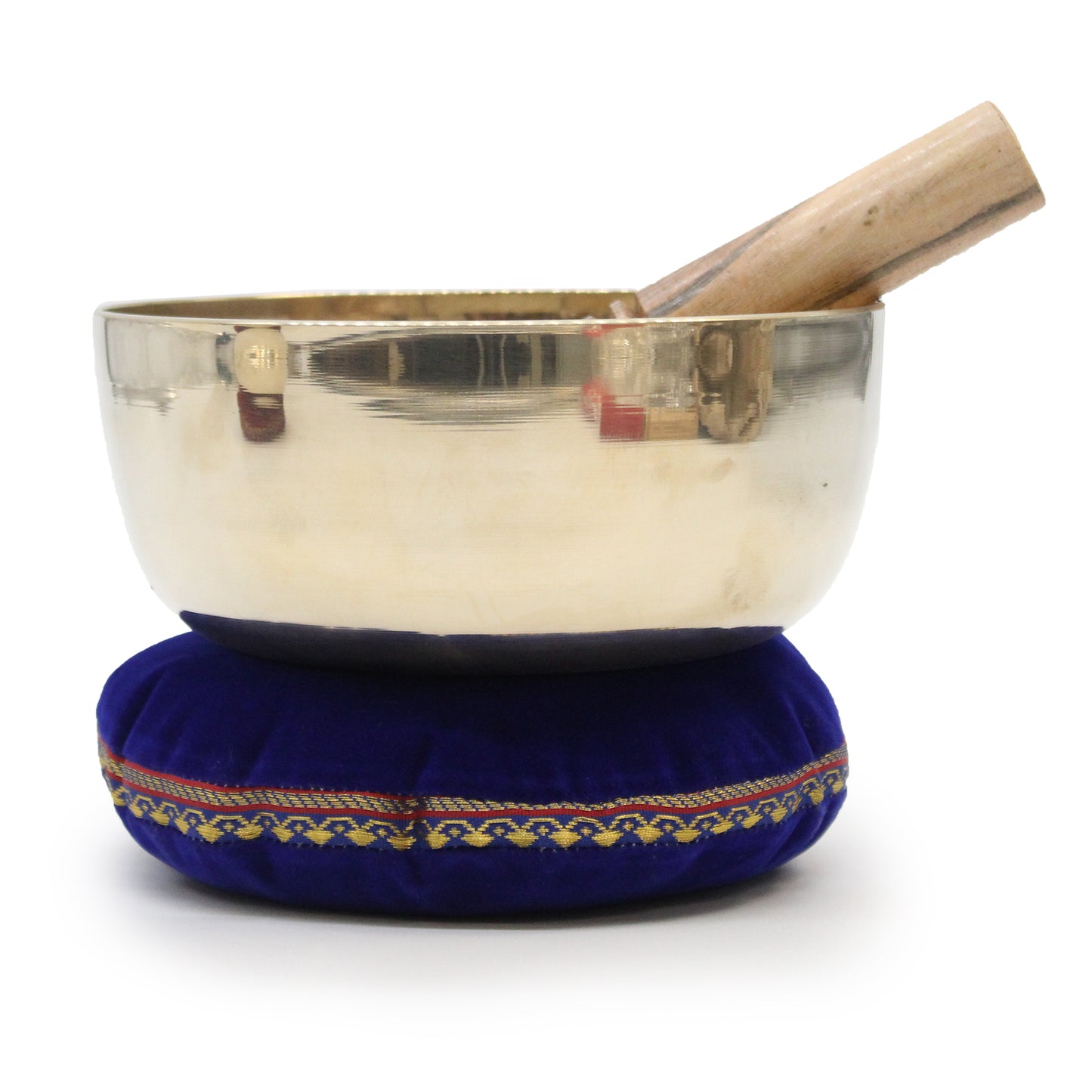 Singing Bowl Velvet Cushion - 11cm