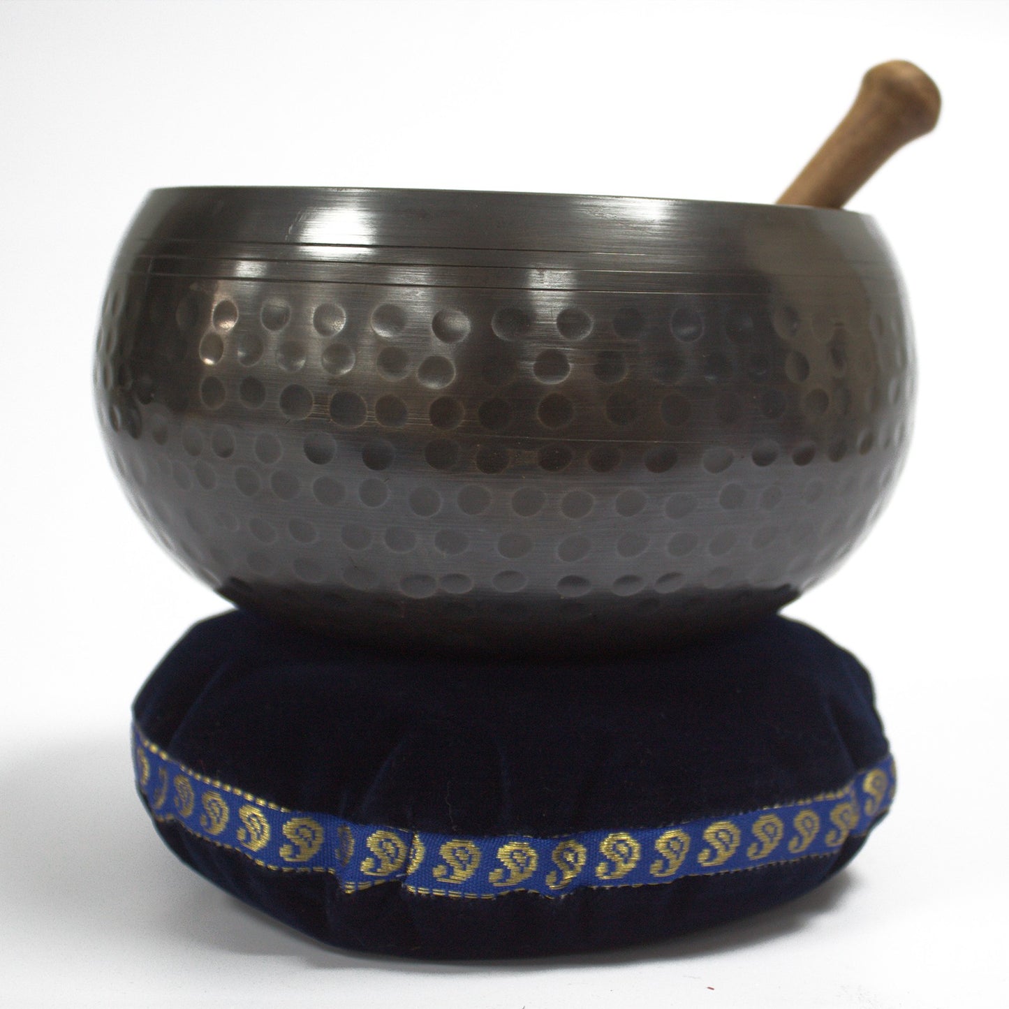 Singing Bowl Velvet Cushion - 11cm