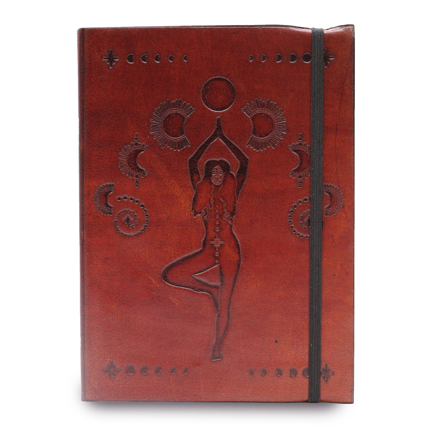 Medium Notebook with strap - Cosmic Goddess