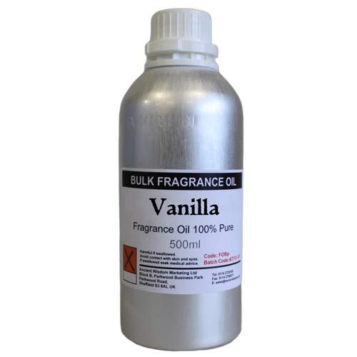 500ml (Pure) Fragrance Oil - Vanilla