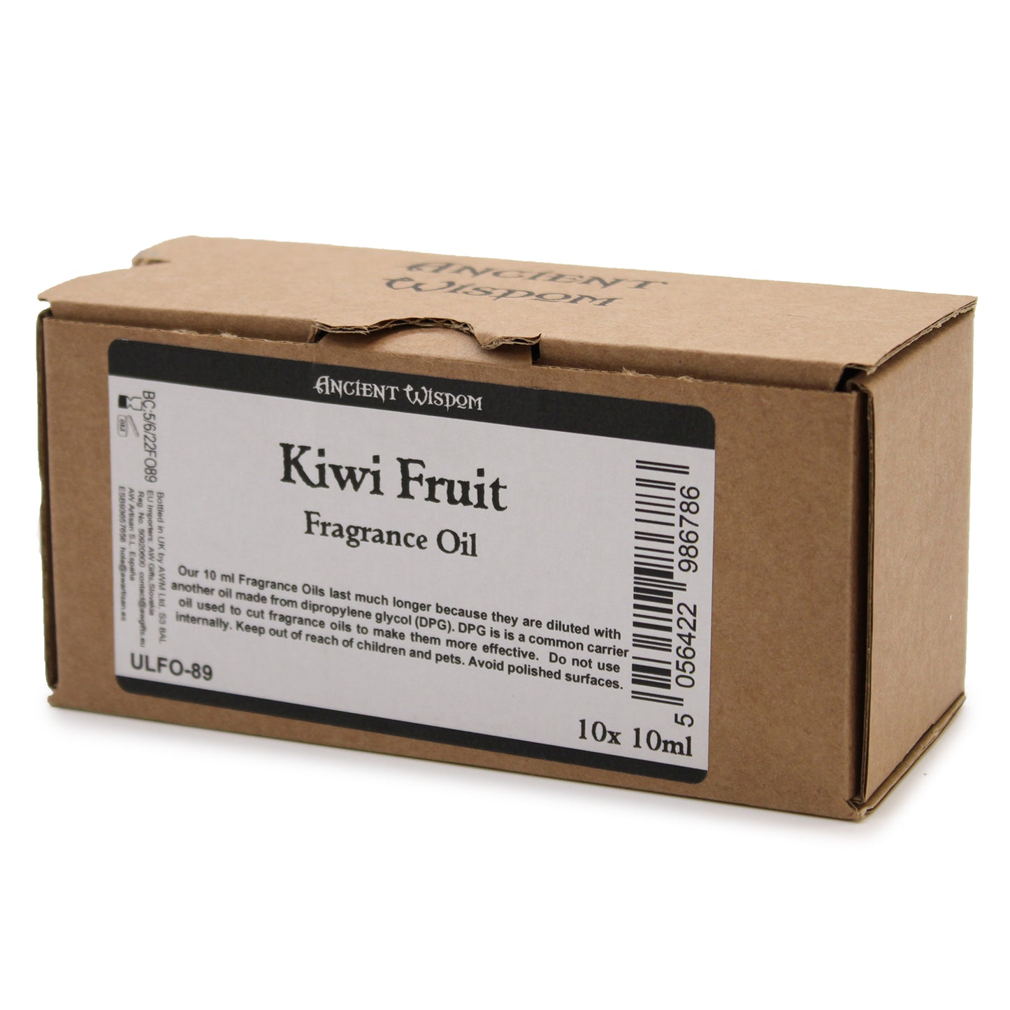 Customisable 10ml Kiwi Fruit Fragrance Oil 10ml - 10 Pack