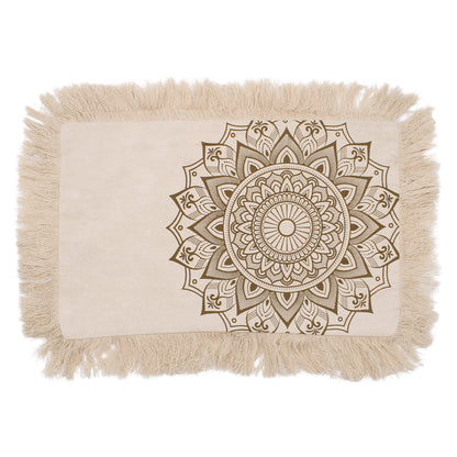 Lotus Mandala  Cushion Cover - 30x50cm - bronze