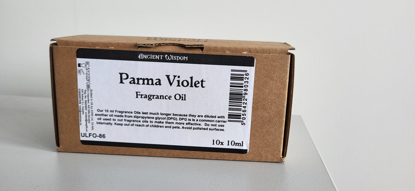 Customisable 10 ml Parma Violet Fragrance Oil - 10 Pack