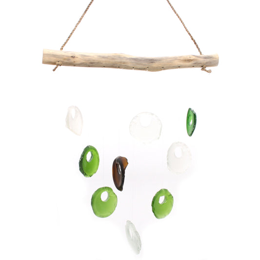 Bottle Bottoms Chime Windchime - Assorted