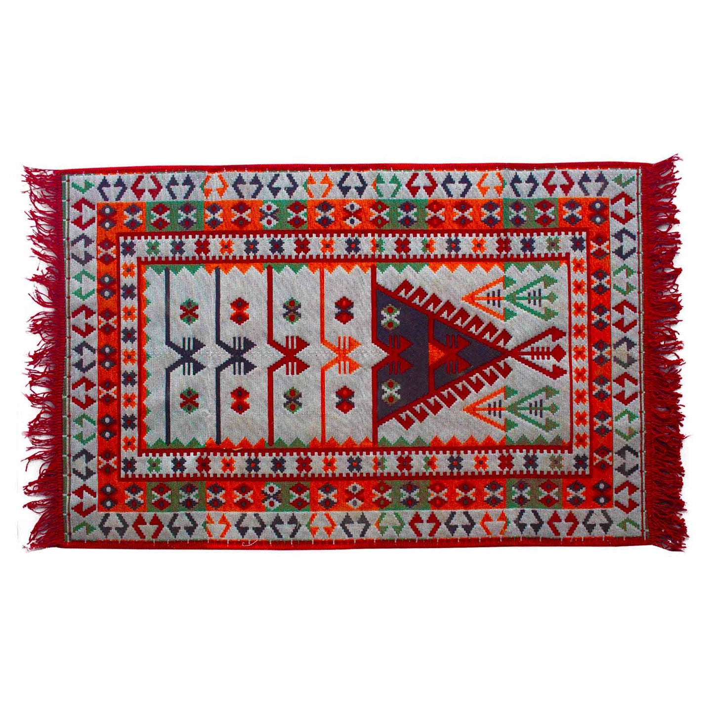 Kilim Rug 125x80 cm - Red