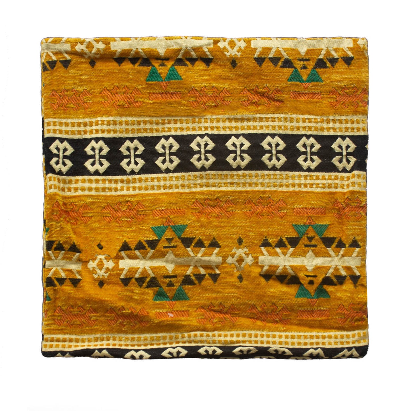 Kilim Cushion Cover - Yellow