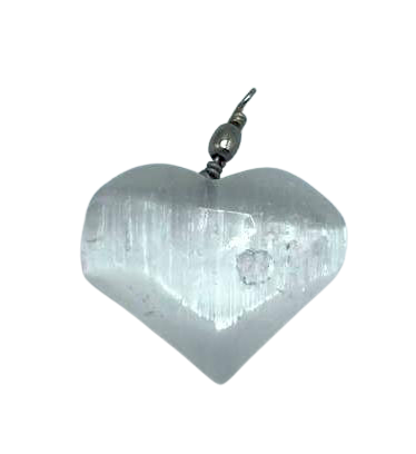 8elenite Heart Pendant