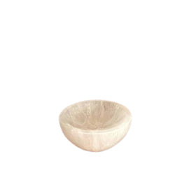 Selenite Round Bowl - 8cm