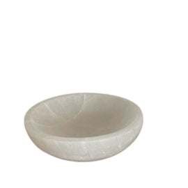 Selenite Round Bowl - 15cm