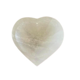 Selenite Heart Bowl - 10cm