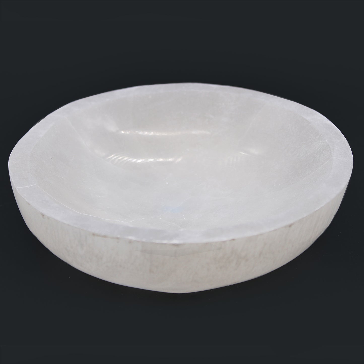 Selenite Round Bowl - 15cm